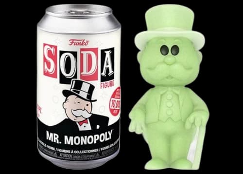 Funko Soda Mr. Monopoly Open Can Chase Figure