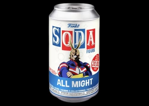 Funko Soda My Hero Academia All Might Figure Sealed Can