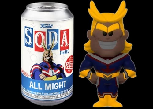 Funko Soda My Hero Academia All Might Open Can Chase Figure