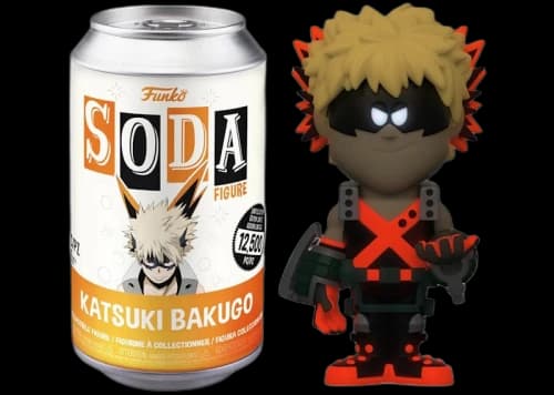Funko Soda My Hero Academia Katsuki Bakugo Open Can Chase Figure