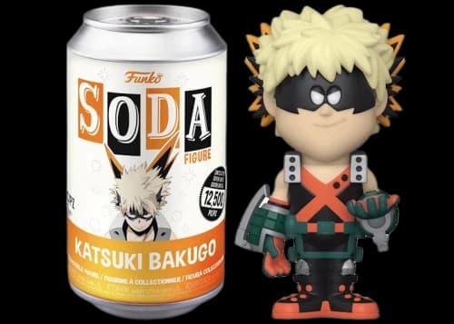 Funko Soda My Hero Academia Katsuki Bakugo Open Can Figure