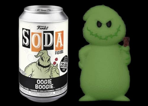 Funko Soda The Nightmare Before Christmas Oogie Boogie Opened Can Chase Figure