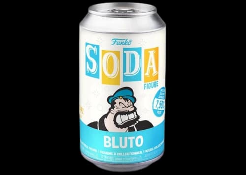 Funko Soda Popeye Bluto Figure Sealed Can