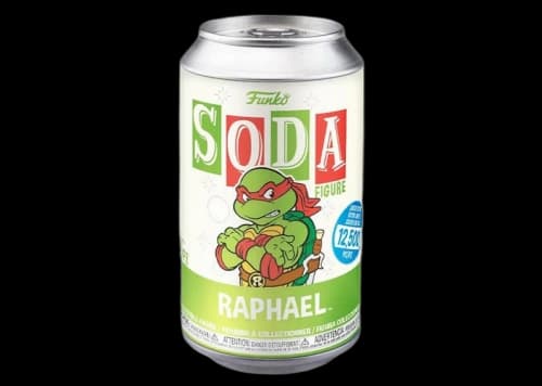 Funko Soda TMNT Raphael Figure Sealed Can