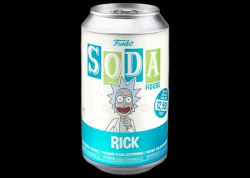 Funko Soda Rick and Morty (Rick) Figure Sealed Can