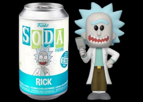 Funko Soda Rick and Morty (Rick) Open Can Figure