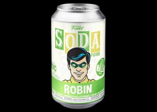 Funko Soda DC Comics Robin Figure Sealed Can