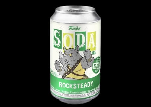 Funko Soda TMNT Rocksteady Figure Sealed Can