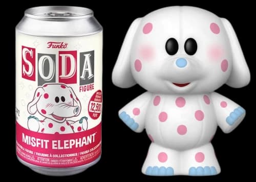Funko Soda Rudolph the Red-Nosed Reindeer Misfit Elephant Open Can Common Figure