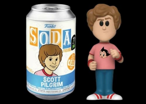 Funko Soda Scott Pilgrim Emerald City ComicCon Exclusive Opened Can Common Figure