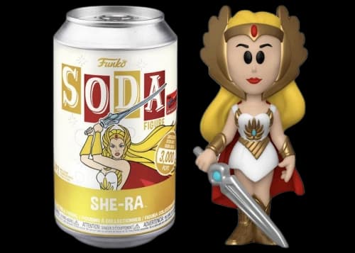 Funko Soda Masters of the Universe She-Ra NYCC Exclusive Opened Can Common Figure