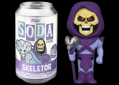 Funko Soda Masters of the Universe Skeletor Opened Can Common Figure