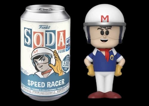 Funko Soda Speed Racer WonderCon Exclusive Opened Can Common Figure