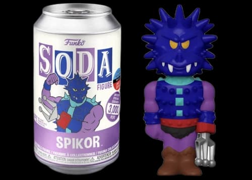 Funko Soda Masters of the Universe Spikor Toy Tokyo Edition Opened Can Common Figure