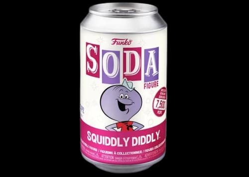 Funko Soda Squiddly Diddly Figure Sealed Can