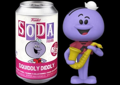 Funko Soda Squiddly Diddly Open Can Chase Figure