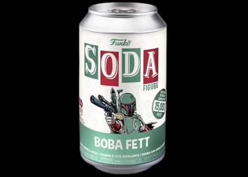 Funko Soda Star Wars Boba Fett Figure Sealed Can