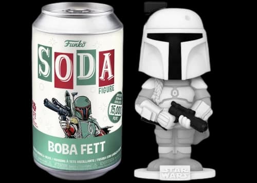 Funko Soda Star Wars Boba Fett Open Can Chase Figure
