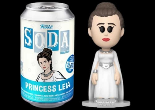 Funko Soda Star Wars Princess Leia Open Can Common Figure