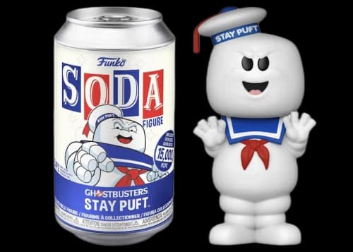 Funko Soda Ghostbusters Stay Puft Marshmallow Man Opened Can Common Figure