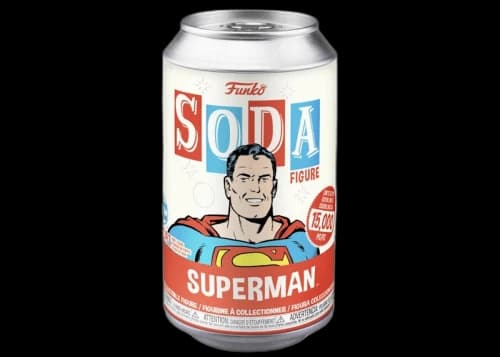 Funko Soda DC Comics Superman Figure Sealed Can