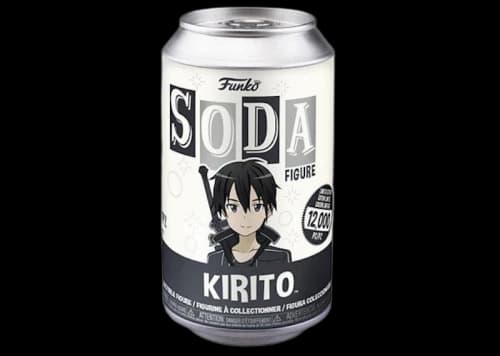 Funko Soda Sword Art Online Kirito Figure Sealed Can