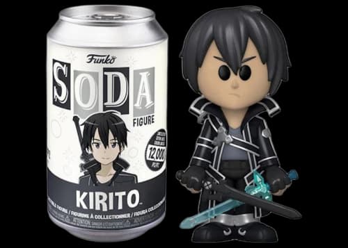 Funko Soda Sword Art Online Kirito Open Can Chase Figure
