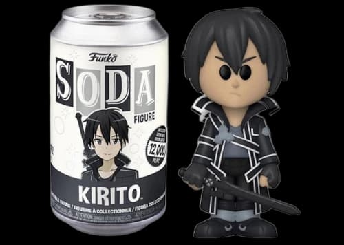 Funko Soda Sword Art Online Kirito Open Can Figure