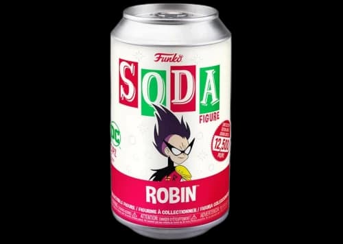 Funko Soda Teen Titans Go! Robin Figure Sealed Can