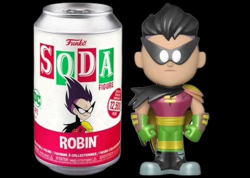 Funko Soda Teen Titans Go! Robin Open Can Chase Figure