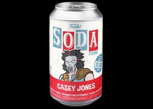 Funko Soda Teenage Mutant Ninja Turtles Casey Jones Figure Sealed Can