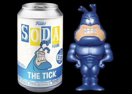 Funko Soda Television The Tick Open Can Chase Figure