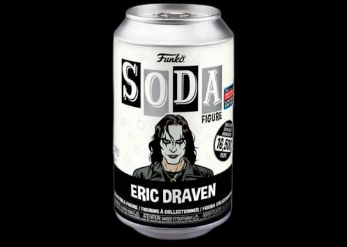 Funko Soda The Crow Eric Draven 2022 Fall Convention Exclusive Figure Sealed Can