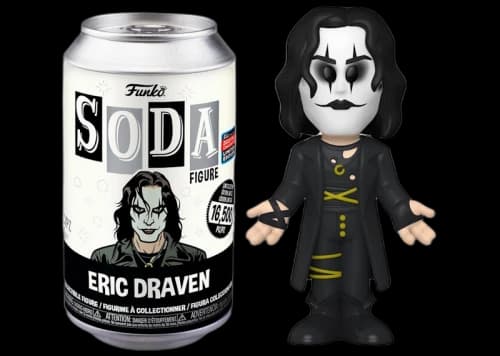 Funko Soda The Crow Eric Draven 2022 Fall Convention Exclusive Open Can Common Figure