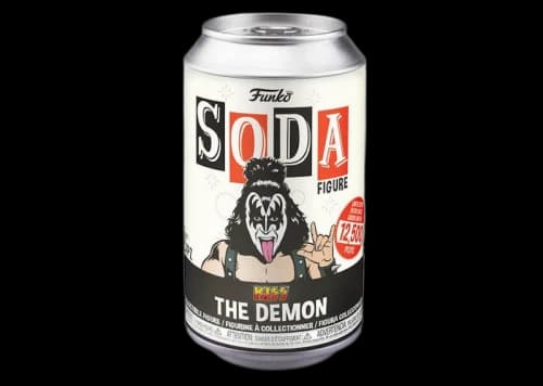 Funko Soda KISS The Demon Figure Sealed Can