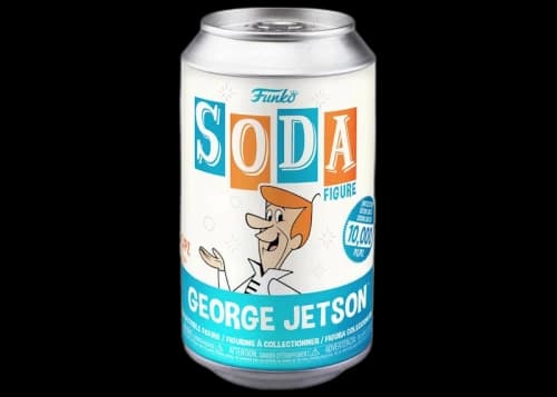 Funko Soda The Jetson's George Jetson Figure Sealed Can
