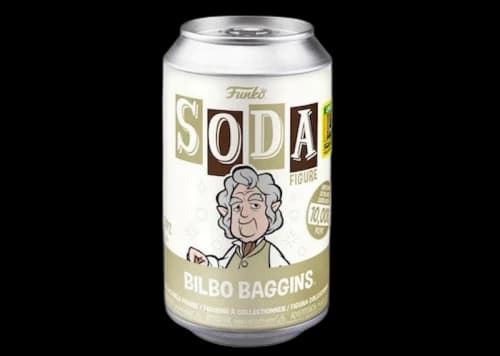 Funko Soda The Lord of the Rings Bilbo Baggins 2022 SDCC Exclusive Figure Sealed Can