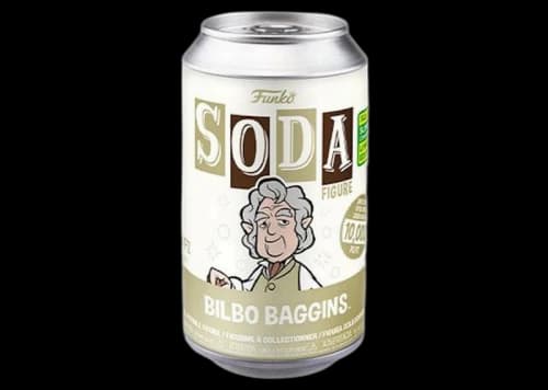 Funko Soda The Lord of the Rings Bilbo Baggins 2022 Summer Convention Exclusive Figure Sealed Can
