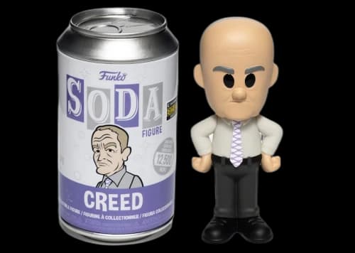 Funko Soda The Office Creed Entertainment Earth Exclusive Open Can Figure