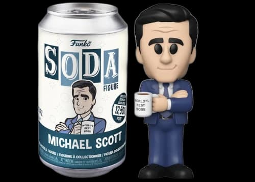 Funko Soda The Office Michael Scott Open Can Figure