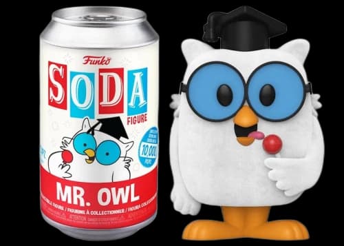 Funko Soda Tootsie Roll Mr. Owl Open Can Chase Figure