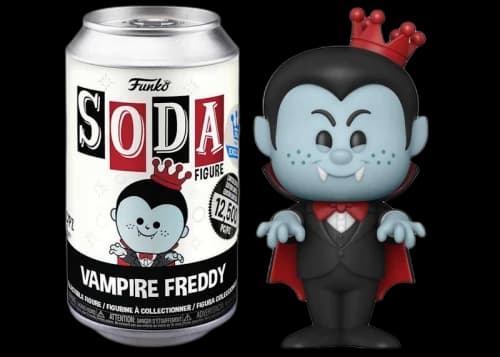 Funko Soda Vampire Freddy Funko Shop Exclusive Open Can Figure