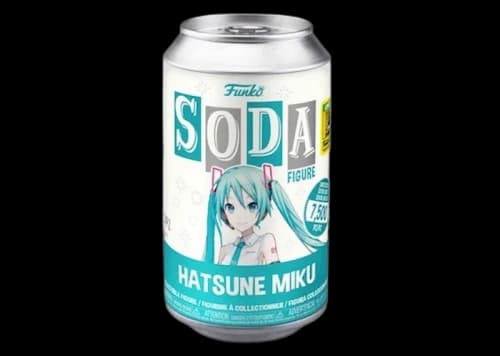 Funko Soda Vocaloid Hatsune Miku 2022 SDCC Exclusive Figure Sealed Can