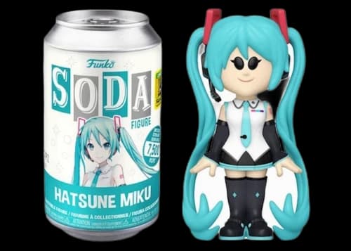 Funko Soda Vocaloid Hatsune Miku 2022 SDCC Exclusive Open Can Figure