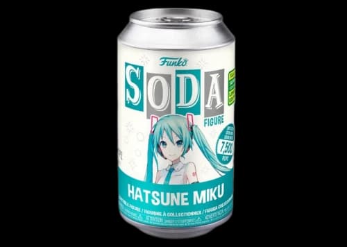 Funko Soda Vocaloid Hatsune Miku 2022 Summer Convention Exclusive Figure Sealed Can
