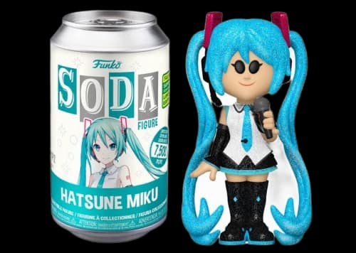 Funko Soda Vocaloid Hatsune Miku 2022 Summer Convention Exclusive Open Can Chase Figure