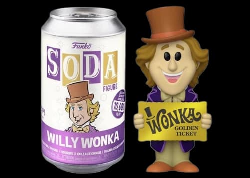 Funko Soda Willy Wonka Open Can Chase Figure
