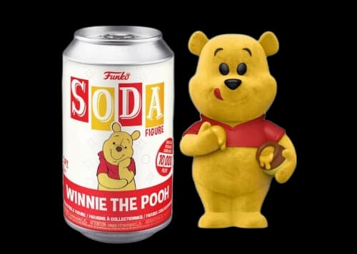 Funko Soda Winnie The Pooh Open Can Chase Flocked Figure