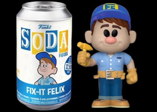 Funko Soda Wreck-It Ralph Fix-It Felix Open Can Chase Figure