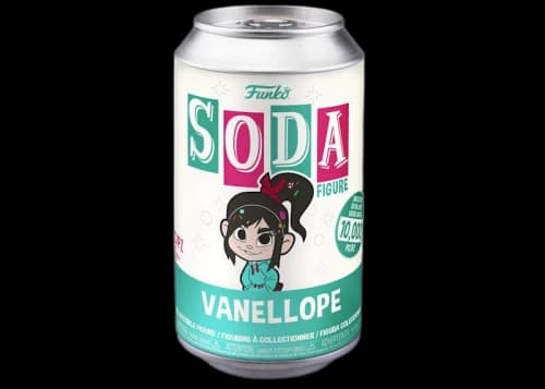 Funko Soda Wreck-It Ralph Vanellope Figure Sealed Can
